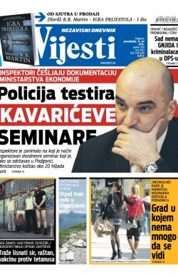 Vijesti - broj 5853, 14. jul 2014.