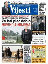 Vijesti - broj 6064, 13. feb 2015.