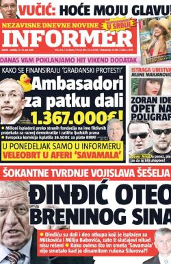 Informer - broj 1252, 11. jun 2016.