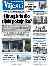 Vijesti - broj 9128, 17. sep 2023.