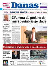 Danas - broj 6659, 23. dec 2015.