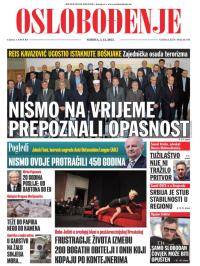 Oslobođenje - broj 24.795, 5. dec 2015.