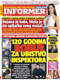 Informer CG - broj 1117, 30. dec 2015.