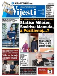 Vijesti - broj 6382, 30. dec 2015.