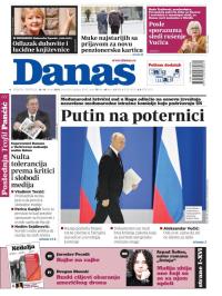 Danas - broj 9255, 18. mar 2023.