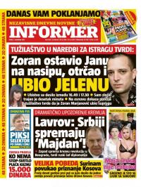 Informer - broj 1681, 1. nov 2017.