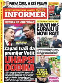 Informer - broj 1318, 27. avg 2016.