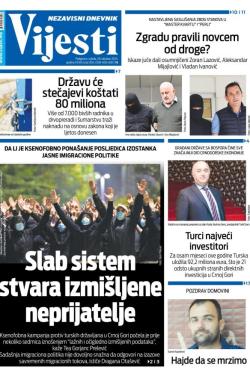 Vijesti - broj 9877, 29. okt 2025.