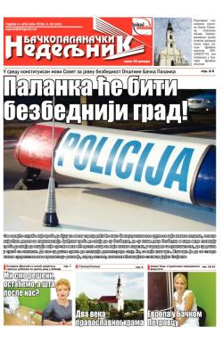 Nedeljne novine, B. Palanka - broj 245, 5. jun 2015.