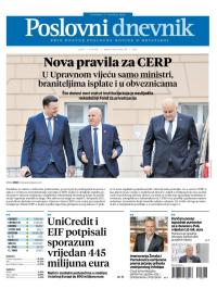 Poslovni Dnevnik - broj 5507, 15. jan 2026.