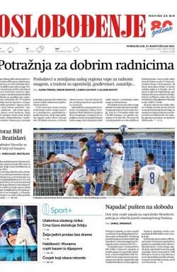 Oslobođenje - broj 27258, 27. mar 2023.