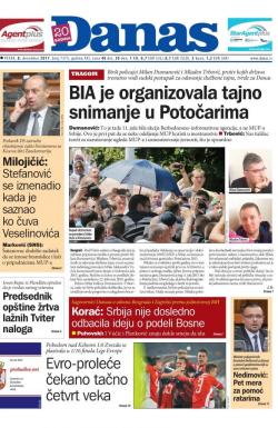 Danas - broj 7375, 8. dec 2017.