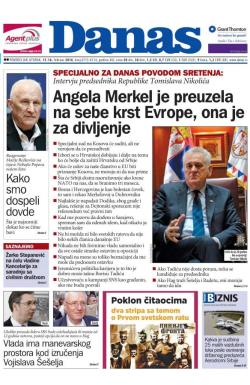 Danas - broj 6713-6714, 15. feb 2016.