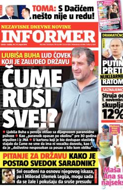 Informer - broj 708, 30. avg 2014.