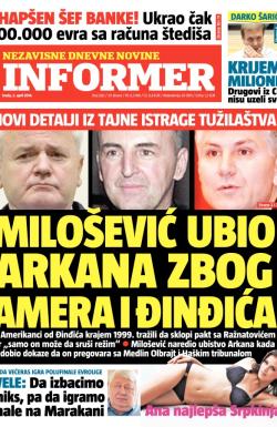 Informer - broj 582, 2. apr 2014.