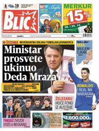 Blic - broj 6064, 27. dec 2013.