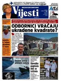Vijesti - broj 6259, 29. avg 2015.