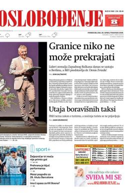 Oslobođenje - broj 26013, 29. apr 2019.