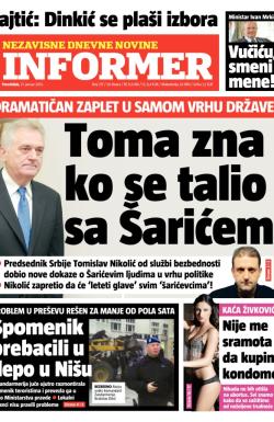 Informer - broj 217, 21. jan 2013.