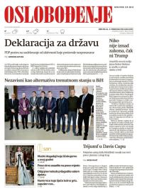 Oslobođenje - broj 25215, 5. feb 2017.