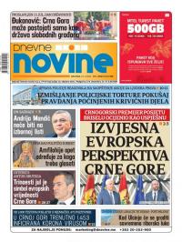 Dnevne novine - broj 2732, 15. jul 2020.