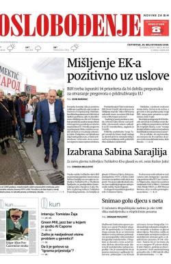 Oslobođenje - broj 26043, 30. maj 2019.