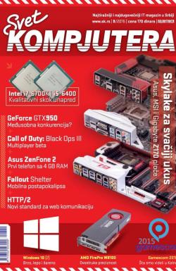 Svet kompjutera - broj 09/2015, 1. sep 2015.