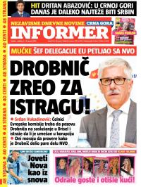 Informer CG - broj 814, 3. jan 2015.