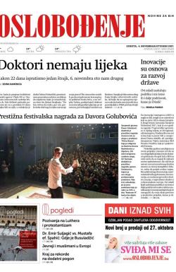 Oslobođenje - broj 25483, 4. nov 2017.