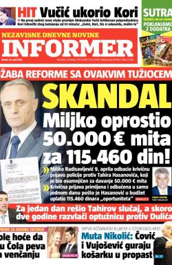 Informer - broj 604, 29. apr 2014.