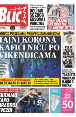 Blic - broj 8619, 26. feb 2021.