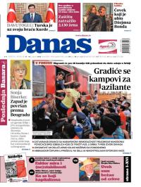 Danas - broj 6529-6530, 15. avg 2015.