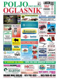 Poljoprivredni Oglasnik - broj 306, 4. nov 2015.