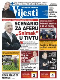 Vijesti - broj 6387, 6. jan 2016.