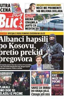 Blic - broj 7687, 11. jul 2018.