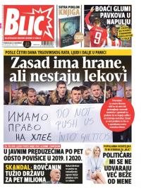 Blic - broj 7825, 26. nov 2018.