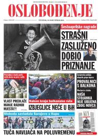 Oslobođenje - broj 24.891, 10. mar 2016.