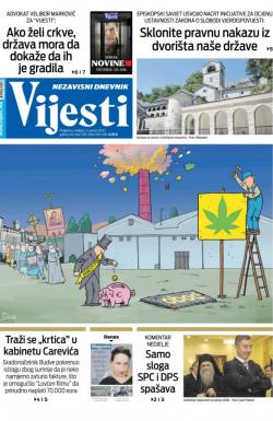 Vijesti - broj 7818, 12. jan 2020.