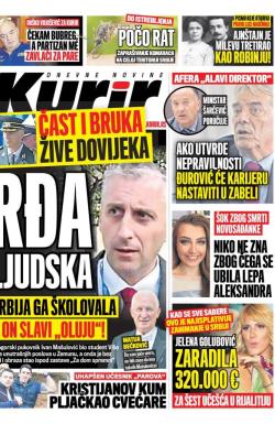 Kurir - broj 1616, 7. avg 2018.