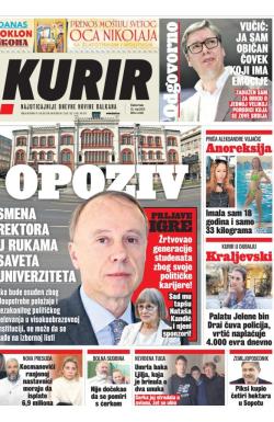 Kurir - broj 4032, 22. maj 2025.