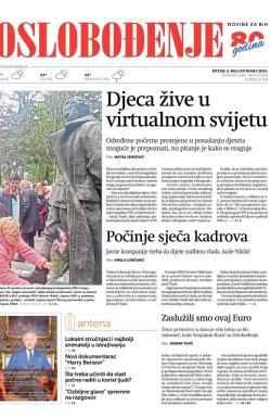 Oslobođenje - broj 27290, 5. maj 2023.