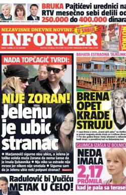 Informer - broj 1234, 21. maj 2016.