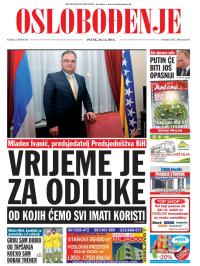 Oslobođenje - broj 24.451, 26. dec 2014.
