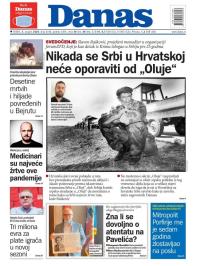 Danas - broj 8346, 5. avg 2020.