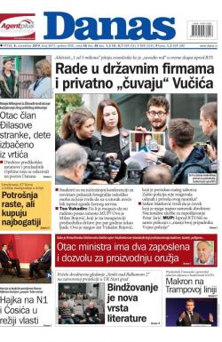 Danas - broj 8075, 8. nov 2019.