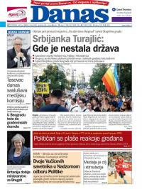 Danas - broj 6863, 14. jul 2016.