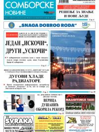 Somborske novine - broj 3153, 28. nov 2014.