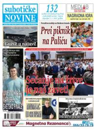 Nove Subotičke novine - broj 434, 8. avg 2025.