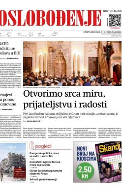 Oslobođenje - broj 27929, 7. jun 2025.
