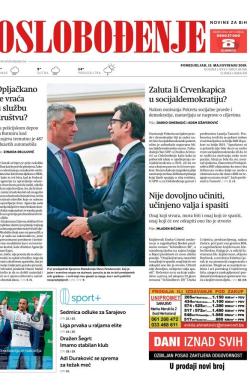 Oslobođenje - broj 26026, 13. maj 2019.
